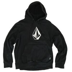 Vintage Volcom  Sweatshirt Hoodie Black Size M Good